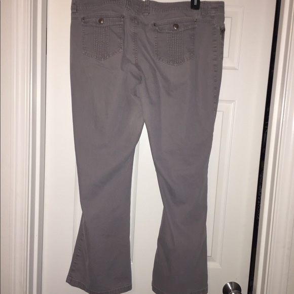 Tribal Grey Jeans Size 16 - Picture 3 of 5